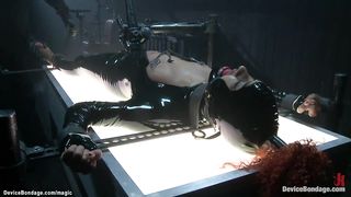 Black serf takes corporal torture