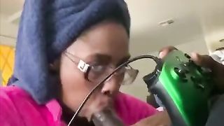 Giving Step Dad Head Whilst This Guy Play PUBG