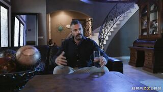 Bulky black slaver thief can't say no to a large penis!