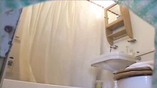 Black step sister from South Africa spied in shower