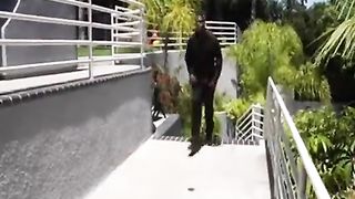 Naomi Banxxx is getting fucked from the back, while her husband is not at home