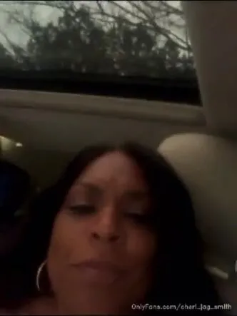 Free Wicked Bitch Gets Caught Masturbating in Car Porn Video - Ebony 8