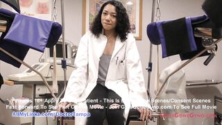 Cheer Captain Yasmine Woods made to Undergo Sports Physical by Doctor Tampa GirlsGoneGynoCom