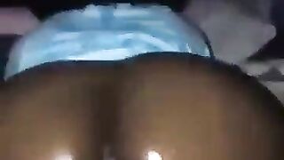 Thick thot rides on 12 inch shlong untill that babe cums