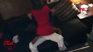 Creampie Hawt Black Spinner Wife after Spouse Gets Hawt Lap Dance