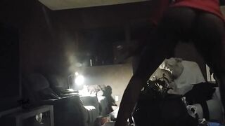 Spouse doesnt Know Im Busting Nuts in His Wife This Babe Dances Exposed For him in Front of Me